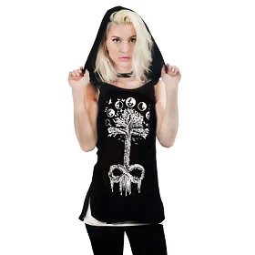 TOO FAST BAD VIBES Černá XL