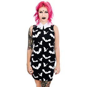 TOO FAST WEDNESDAY ADDAMS Černá S